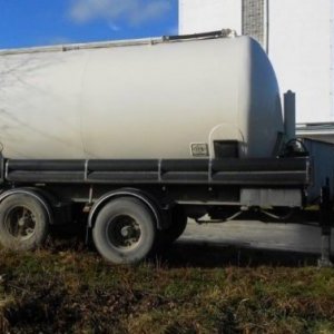 foto 30m3 silo malt tandem anhanger zisterne Feldbinder